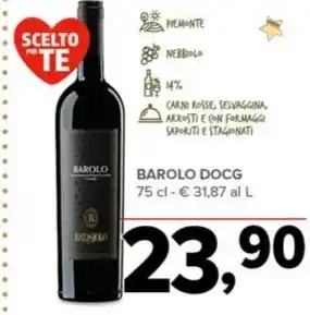 Todis BAROLO DOCG 75 cl offerta