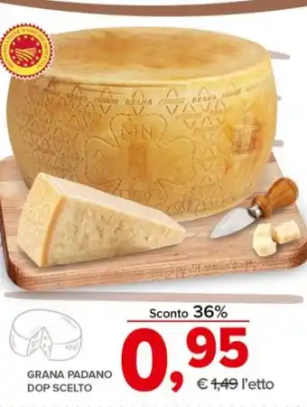 Todis GRANA PADANO DOP SCELTO offerta