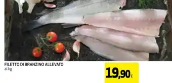 Coop FILETTO DI BRANZINO ALLEVATO al kg offerta