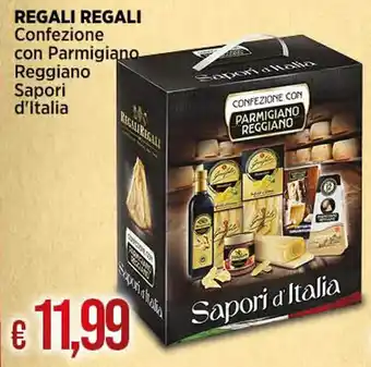 Ipercoop REGALI REGALI Confezione con Parmigiano Reggiano Sapori d'Italia offerta