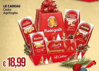 Ipercoop LE CADEAU Cesto Agrifoglio offerta