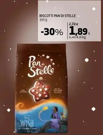 Coop BISCOTTI PAN DI STELLE. 350 g offerta