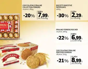 Coop BISCOTTI DIGESTIVE PATERSON'S 400 g offerta
