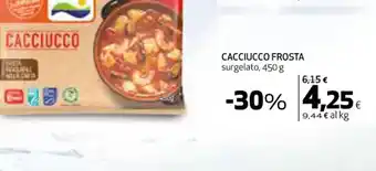 Coop CACCIUCCO FROSTA surgelato, 450 g offerta