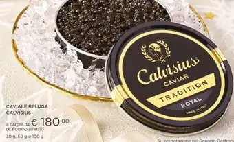 Esselunga CAVIALE BELUGA CALVISIUS offerta
