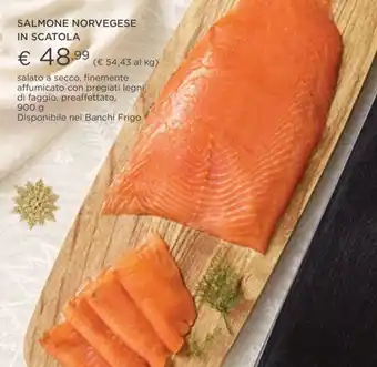 Esselunga SALMONE NORVEGESE IN SCATOLA offerta
