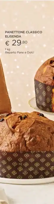 Esselunga PANETTONE CLASSICO ELISENDA offerta