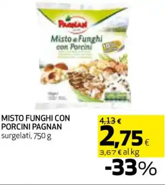 Coop MISTO FUNGHI CON PORCINI PAGNAN offerta