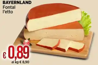 Ipercoop BAYERNLAND Fontal l'etto offerta