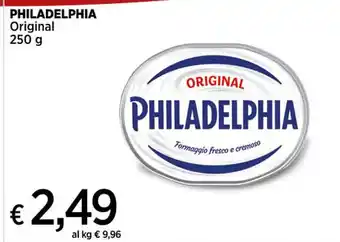 Ipercoop PHILADELPHIA Original 250 g offerta