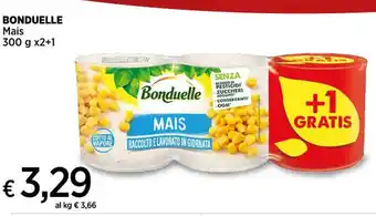 Ipercoop BONDUELLE Mais 300 g x2+1 offerta