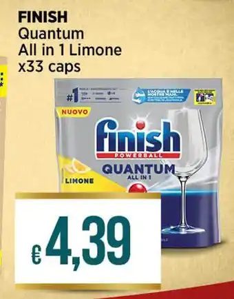 FINISH Quantum All in 1 Limone x33 caps