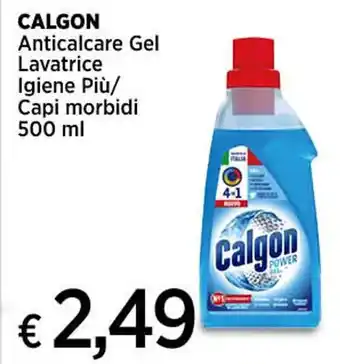 Ipercoop CALGON Anticalcare Gel Lavatrice Igiene Piu 500 ml offerta