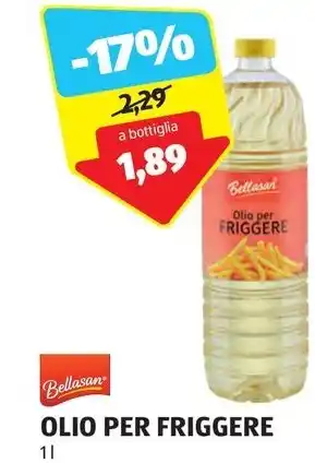 ALDI OLIO PER FRIGGERE offerta