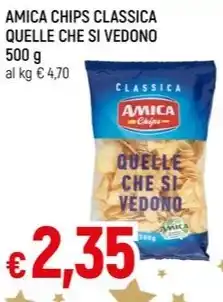 Famila AMICA CHIPS CLASSICA QUELLE CHE SI VEDONO offerta