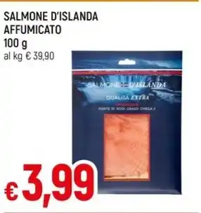 Famila SALMONE D'ISLANDA AFFUMICATO offerta