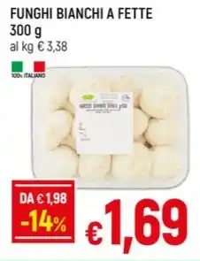Famila FUNGHI BIANCHI A FETTE 300 g offerta