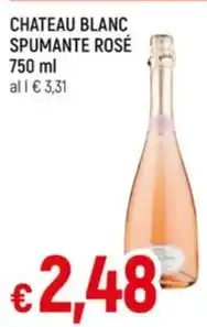 Famila CHATEAU BLANC SPUMANTE ROSÉ offerta