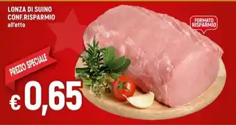 Famila LONZA DI SUINO CONF.RISPARMIO offerta