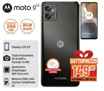 Expert moto g32 offerta