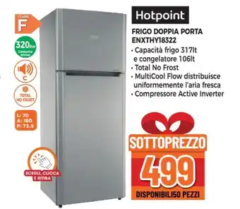 Expert FRIGO DOPPIA PORTA ENXTHY18322 offerta