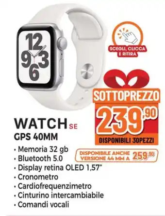 Expert WATCH SE GPS 40MM offerta