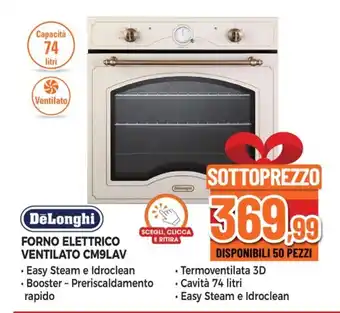 Expert FORNO ELETTRICO VENTILATO CM9LAV offerta