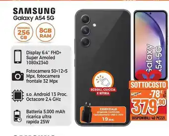 Expert SAMSUNG Galaxy A54 5G offerta