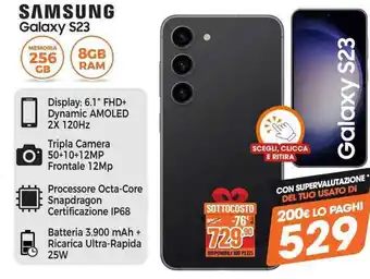 Expert SAMSUNG Galaxy S23 offerta