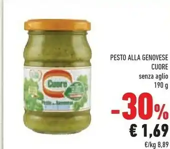 Conad Cuore Pesto Alla Genovese offerta