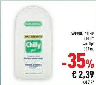 Conad Chilly Sapone Intimo offerta