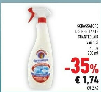Conad Chanteclair Sgrassatore offerta