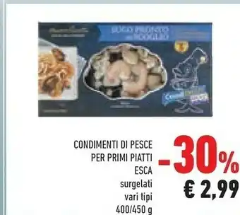 Conad Esca Condimenti Di Pesce offerta