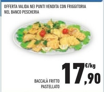 Conad Baccala Fritto Pastellato offerta
