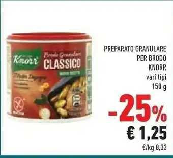 Conad Knorr Knorr - Brodo Granulare Verdure offerta
