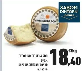 Conad Conad Sapori&dintorni Pecorino Fiore Sardo offerta