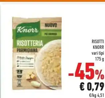 Conad Knorr Risotti offerta