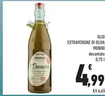 Conad Monini Olio Extra Vergine Di Oliva 1000 G(ml) offerta