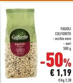 Colfiorito Fagioli Neri 500 G(ml)