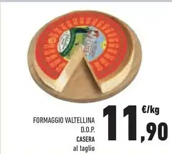 Conad Casera Formaggio Valtellina Dop offerta