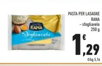 Conad Rana Pasta Per Lasagne offerta