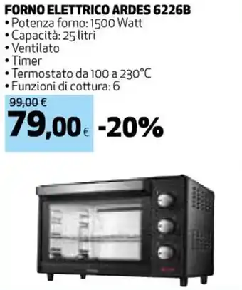 Coop FORNO ELETTRICO ARDES 6226B offerta