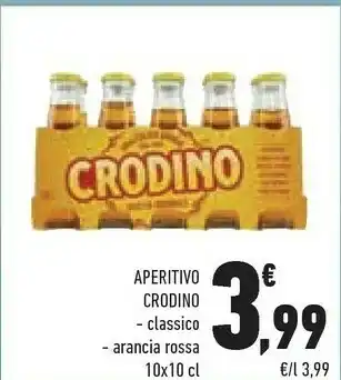 Conad Crodino Aperitivo Classico/Arancia Rossa offerta
