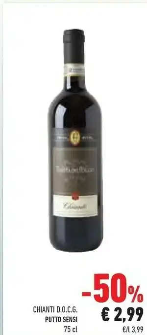 Conad Putto Sensi Chianti Docg offerta