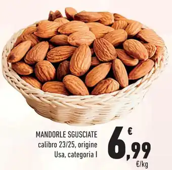 MANDORLE SGUSCIATE