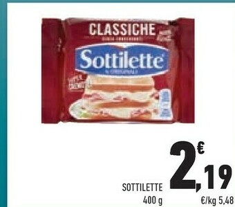 Conad Mondelez - Sottilette Le Originali Classiche offerta
