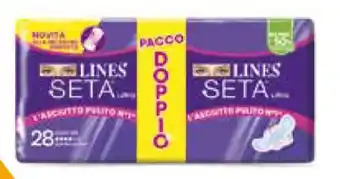 Coop ASSORBENTI LINES SETA ULTRA offerta