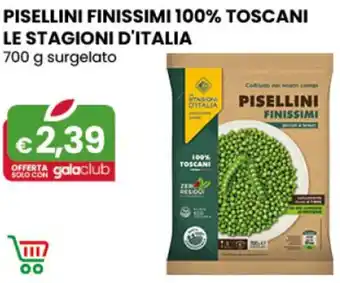 Gala Supermercati PISELLINI FINISSIMI LE STAGIONI D'ITALIA 700 g surgelato offerta
