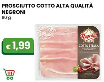 PROSCIUTTO COTTO ALTA QUALITÀ NEGRONI 110 g