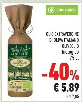 Conad Oliv'e olio Olio Extra Vergine Di Oliva Italiano offerta